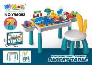 kids building blocks table set