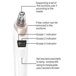 face vacuum suction blackhead remover