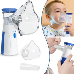 Portable Mesh Nebulizer – Quiet & Rechargeable for Kids and Adults portable mesh nebulizer