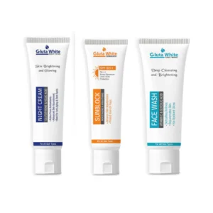 gluta white 3 in 1 skin brightening system